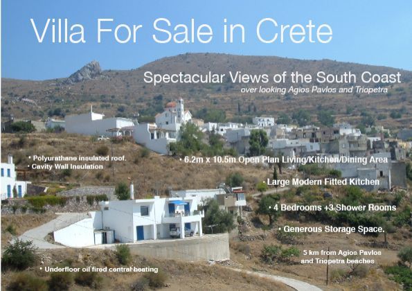 Süd-Kreta-Kreta: 2 jahre "alter" Neubau mit spektakulaerem Blick auf Meer und Gebirge Süd-Kreta-Kreta: 2 jahre "alter" Neubau mit spektakulaerem Blick auf Meer und Gebirge