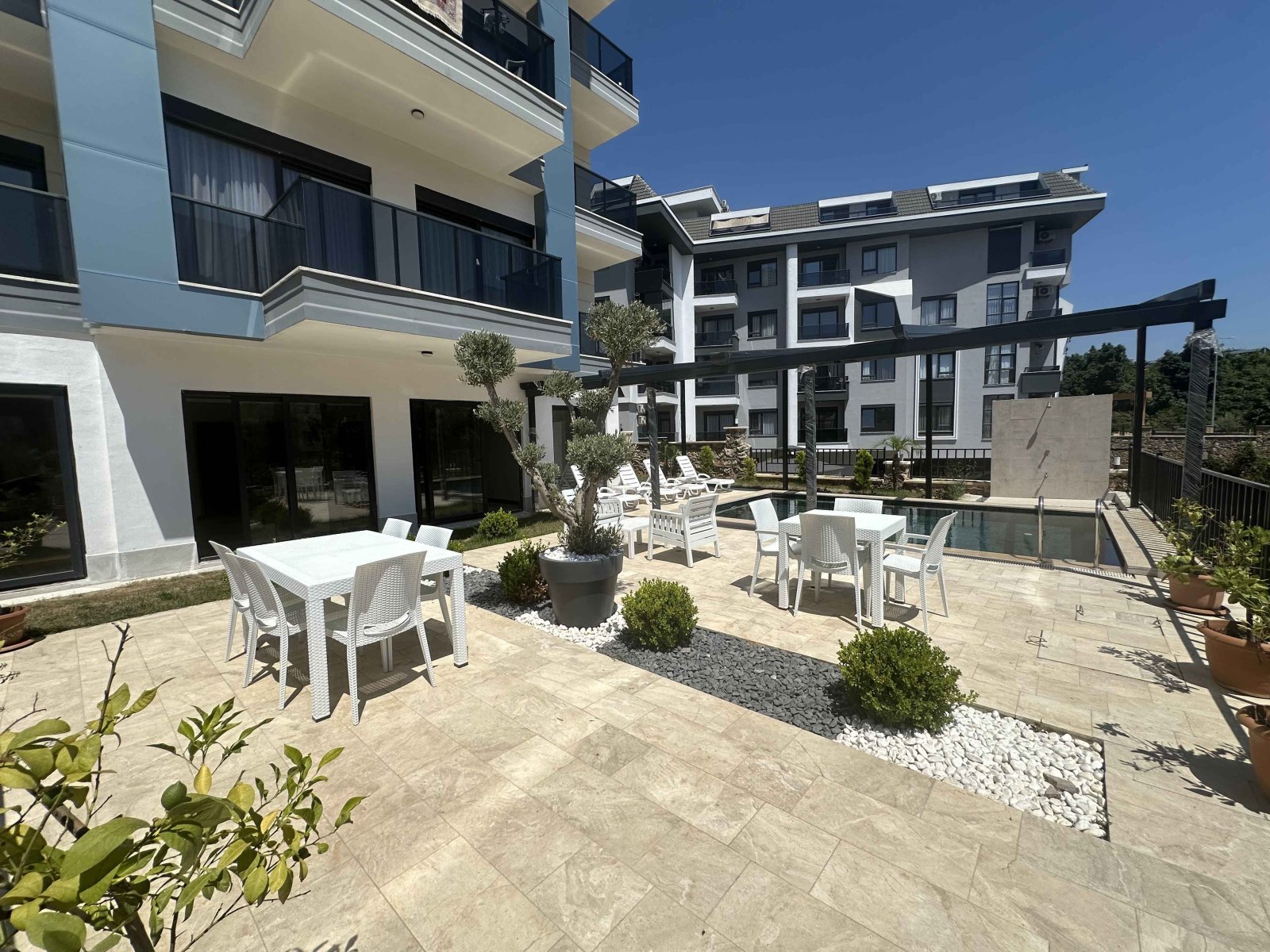 1+1 Wohnung in Oba 34