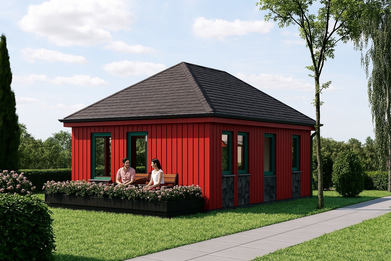 Berlin: Modular Home "Fenia" – Compact, Modern & Multi-Purpose Living Berlin: Modular Home "Fenia" – Compact, Modern & Multi-Purpose Living