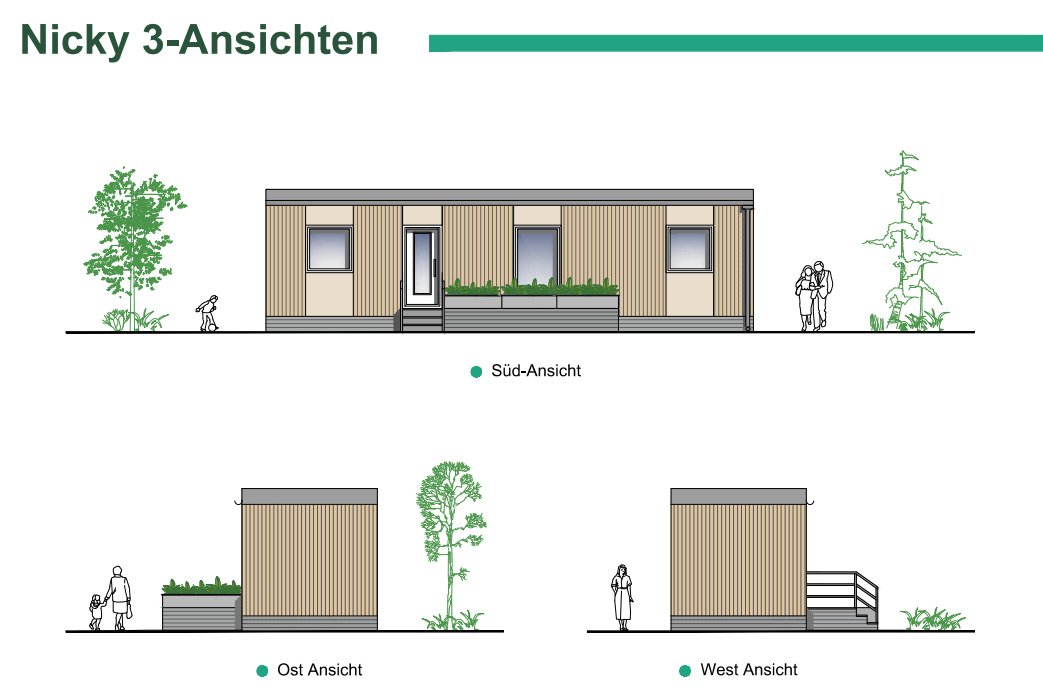 Berlin: Modular House Series “NICKY” – Flexible Design, Modern Concept, Sustainable Living Berlin: Modular House Series “NICKY” – Flexible Design, Modern Concept, Sustainable Living