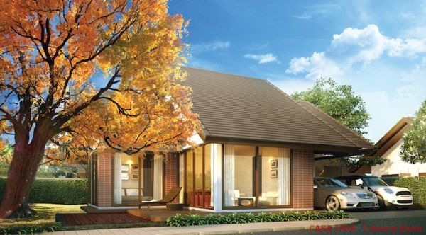 Pattaya / Ost: Villensiedlung im grünen Hua Yai Gebiet, nur 8 km von Pattaya City - 126 / 168 / 267 qm Wohnfläche 