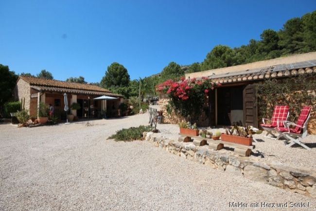 Pedreguer: Stilvolle Landhaus-Villa am Golfplatz La Sella mit Romantikzuschlag, Gästehaus, Pool u.v.a.m. 