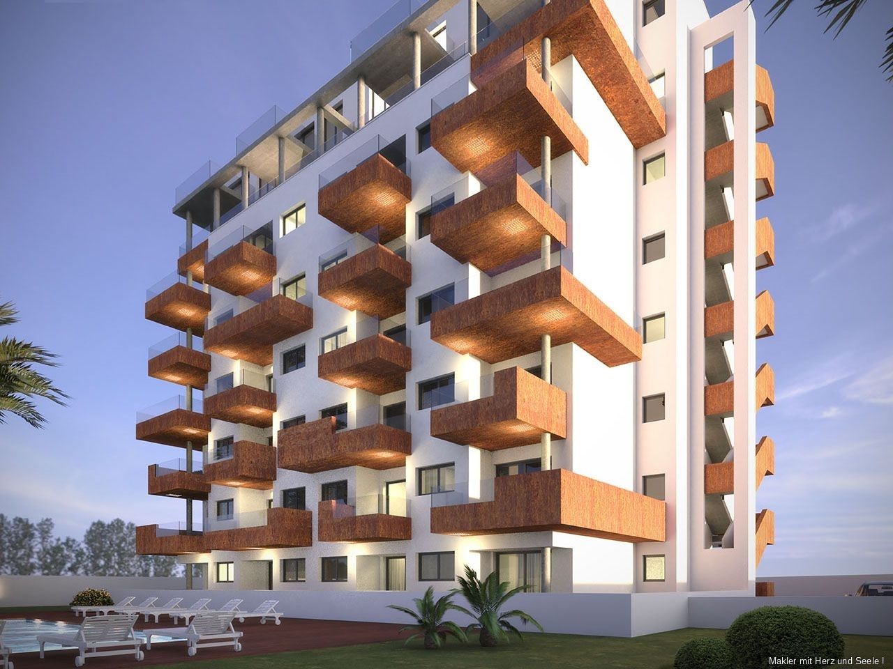 Guardamar del Segura: 3-Zimmer-Wohnungen mit Gemeinschaftspool nur 1000 m vom Strand 