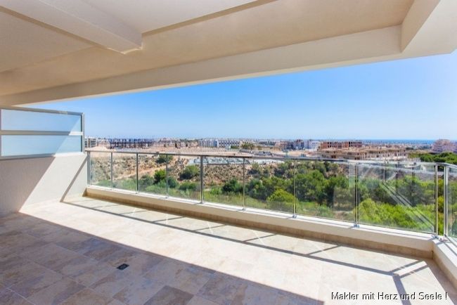 Orihuela Costa: Attraktive 3-Zimmer-Wohnungen mit Meerblick Nähe Golfplatz 