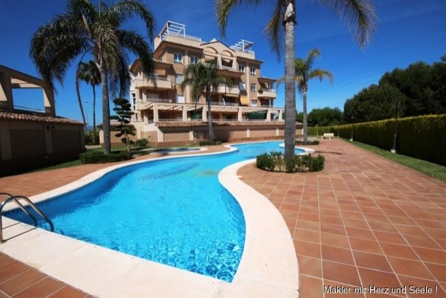 Oliva: Exklusive Penthouse-Wohnung in Oliva Golf mit Privatpool und Meerblick.Superpreis ! 