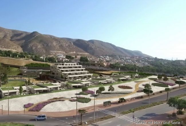 Finestrat: Fantastische 4-Zimmer-Doppelhaushälften mit Privatpool und großem Keller nur wenige Autominuten vom Strand von Benidorm 