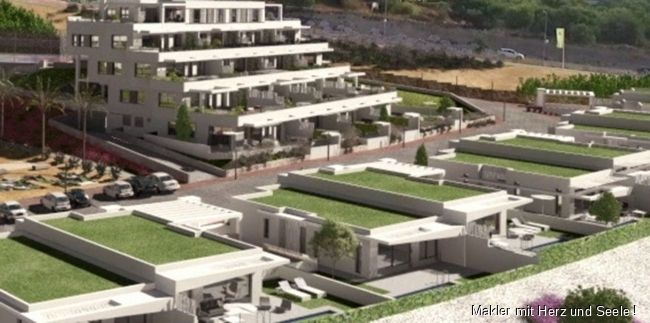 Finestrat: Fantastische 4-Zimmer-Doppelhaushälften mit Privatpool nur wenige Autominuten vom Strand von Benidorm 