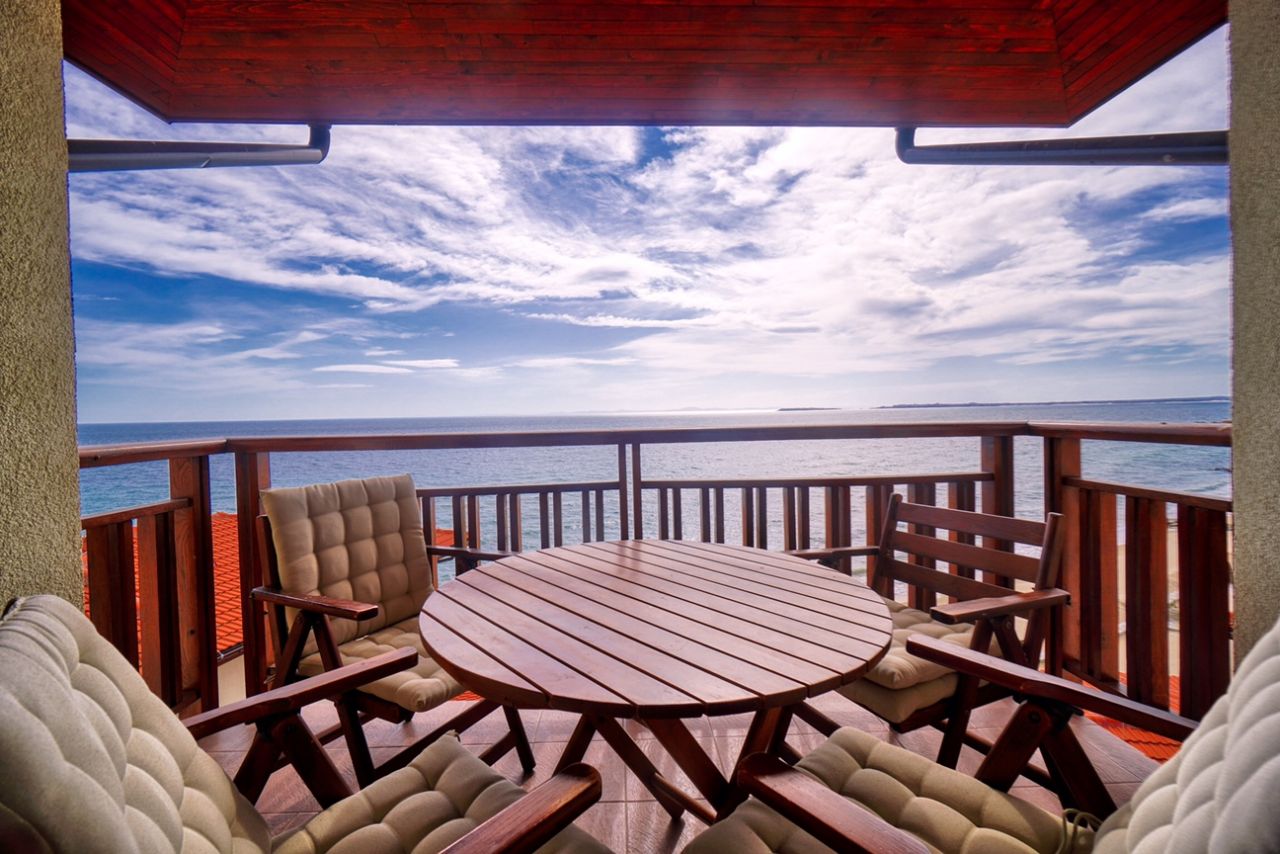 Sveti Vlas: Bulgarien, Sveti Vlas - geräumige Maisonette-3ZWhg mit Panoramablick 