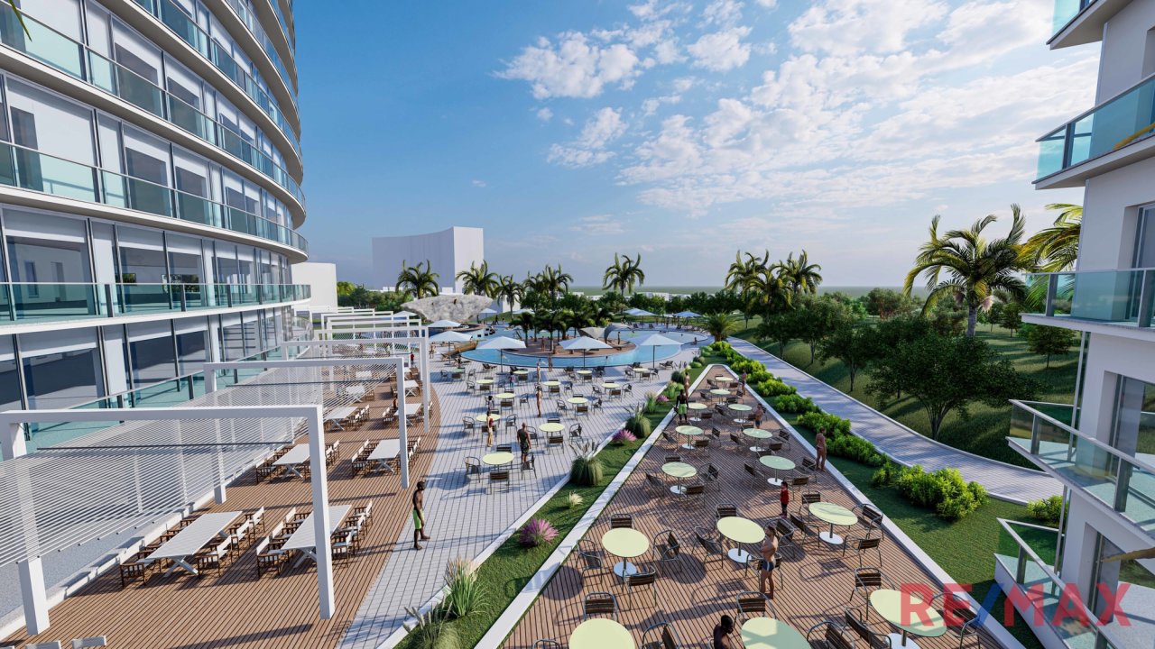 Iskele: Seaview Towers - Vierzimmerwohnung mit traumhaften Meerblick und Balkon 