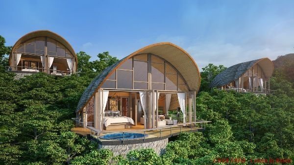 Thailand / Phuket: Einmalige Sea View Cottages Auf Phuket Mit Blick Auf Patong Bay 