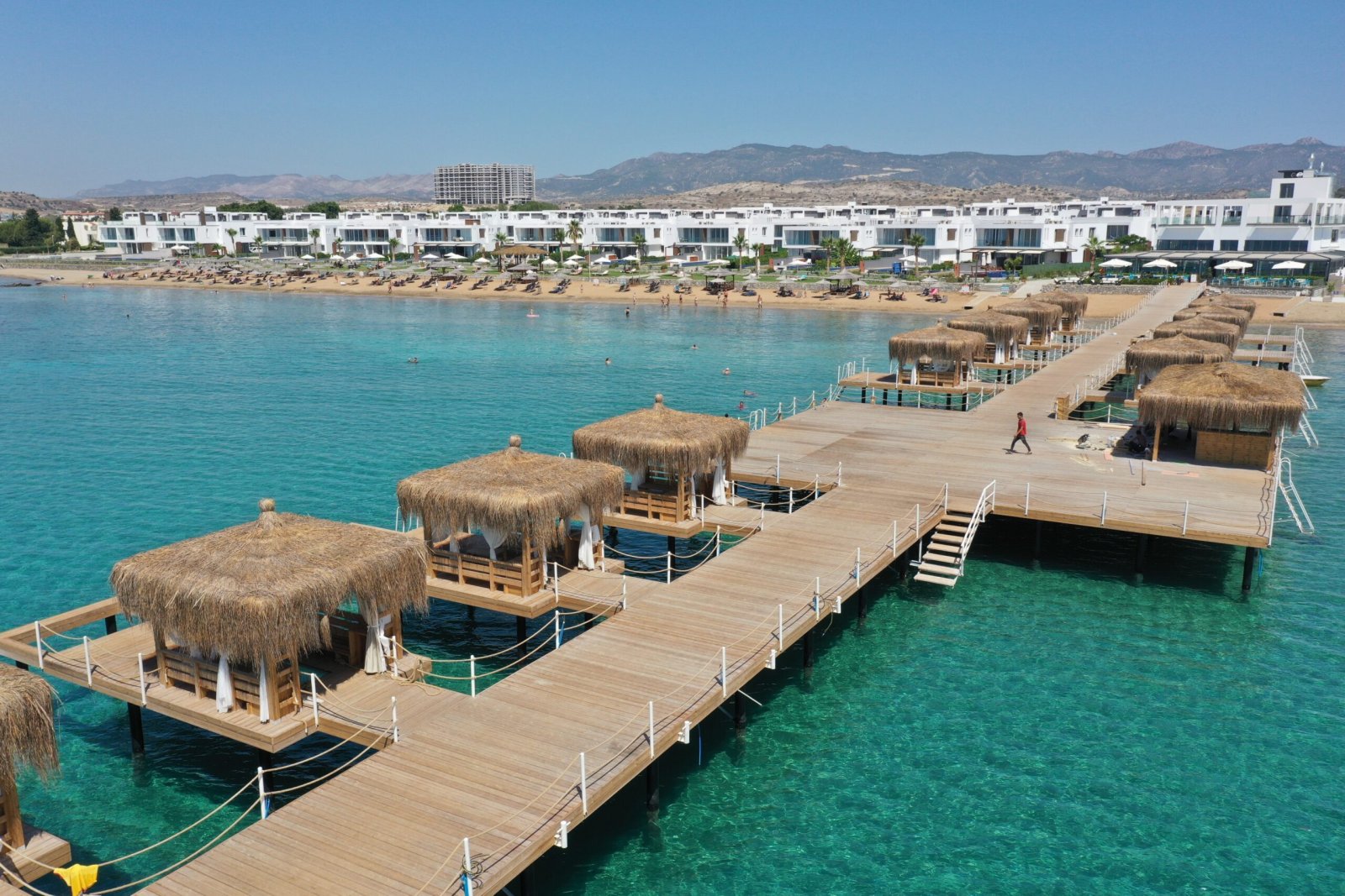 Zypern / İskele : Ferienhäuser Am Strand - Ferienhäuser An Der Mittelmeerküste In Iskele Bay, Zypern 