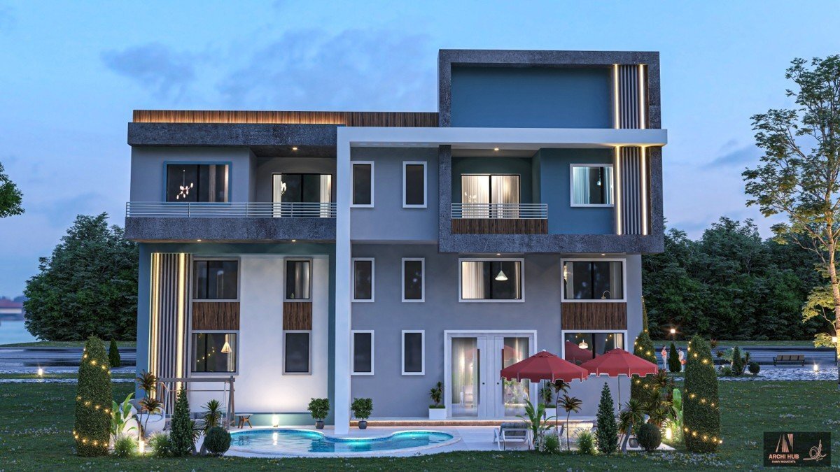 Ägypten / Hurghada: Sama Magawish Residences 2 Schlafzimmer Eigentumswohnung Ca. 81m² Bruttowohnfläche 