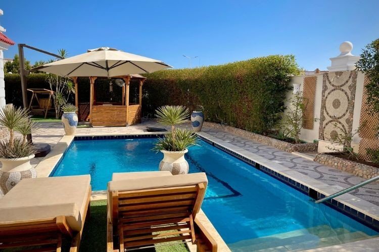 Ägypten /  Hurghada: Villa Mit Privatem Pool Ca. 170m² Wohnfläche Mit Ca. 80m² Privater Dachterrasse 