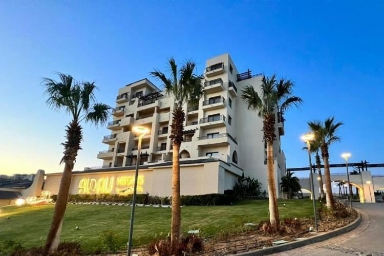 Ägypten /  Hurghada: Aldau-Höhenhaus 06 1 Schlafzimmer Apartment - Gartenblick Ca. 79m² (Bruttowohnfläche) 99.020€ 1.253€/pro m² ZU VERKAUFEN 