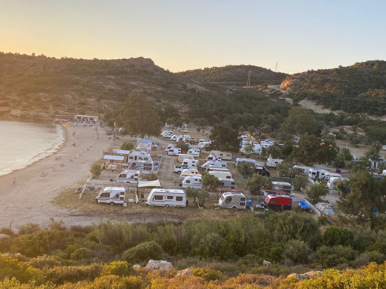 Izmir: Ein Riesiges Traumhaftes Strandgrundstück Zum Kauf, Originalbild ! 
