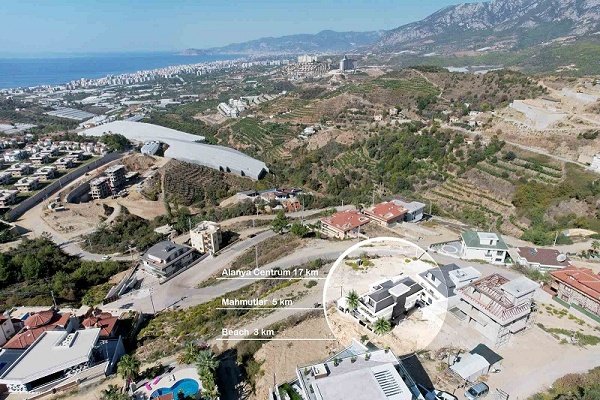 Kargicak: Türkei, Alanya. Luxus-Villa mit Lift, Hamam, Garage. 801 Kargicak: Türkei, Alanya. Luxus-Villa mit Lift, Hamam, Garage. 801