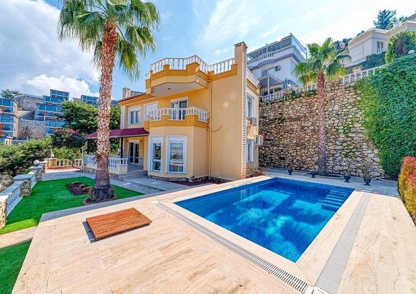 Kargicak: Türkei, Alanya. 5 Zi. Villa, möbliert, Sauna, Jacuzzi, Pool. 991 Kargicak: Türkei, Alanya. 5 Zi. Villa, möbliert, Sauna, Jacuzzi, Pool. 991