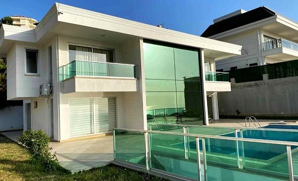 Kargicak: Türkei, Alanya. Möbl. 5 Zi. Villa mit Pool und Meerblick. 961 Kargicak: Türkei, Alanya. Möbl. 5 Zi. Villa mit Pool und Meerblick. 961