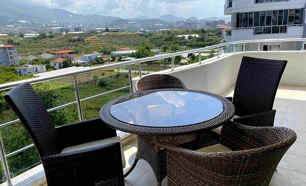 Mahmutlar: Türkei, Alanya. Möbl. 3 Zi. Wohn. Nur 350 m zum Strand. 921 