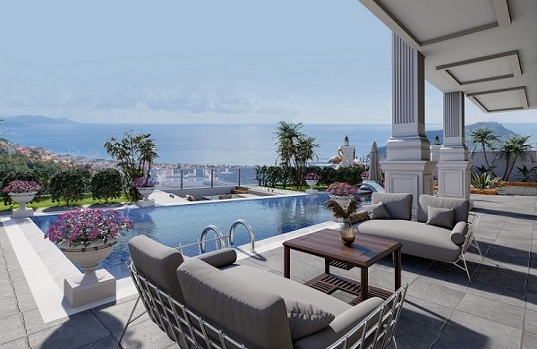 Tepe: Türkei, Alanya. Tepe. 6 Zimmer Villa, Neubau. Erstbezug.738 Tepe: Türkei, Alanya. Tepe. 6 Zimmer Villa, Neubau. Erstbezug.738