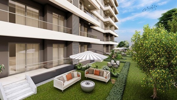 Avsallar: Türkei, Alanya. 2 Zi. Wohnung mit Garten. Neubau, Erstbezug. 700 Avsallar: Türkei, Alanya. 2 Zi. Wohnung mit Garten. Neubau, Erstbezug. 700