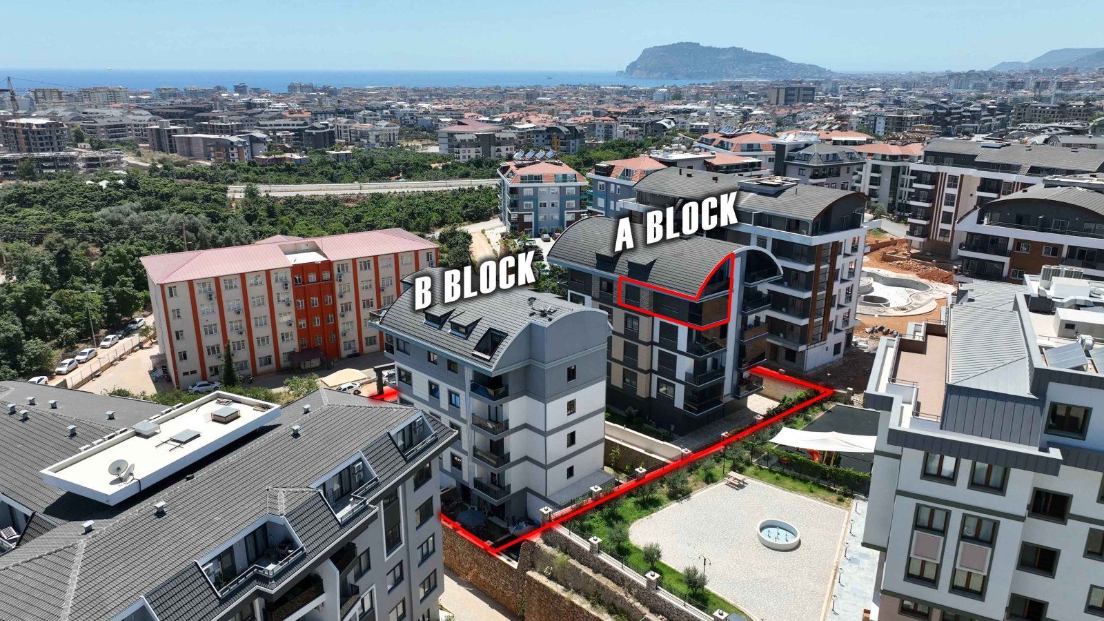 Alanya Oba: 2+1 Maisonette-Wohnung zum Verkauf in Alanya Oba | 113 m² | Voll möbliert | 6 Monate Ratenzahlung 