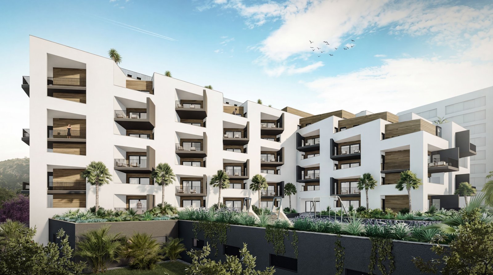 becici: Luxury Coastal Living: Panoramic 1-Bedroom Oasis in Ivanovici 