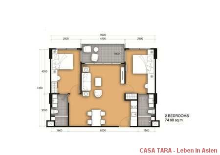 74 qm Grundriss 74 qm Grundriss