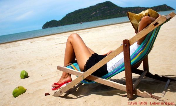 Strand von Pranburi Strand von Pranburi