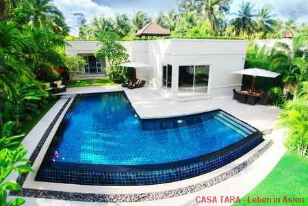 Aufsicht der Villa Aufsicht der Villa