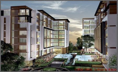 Pattaya / Center: Ruhige Oase moderner Apartments im Herzen Pattayas  