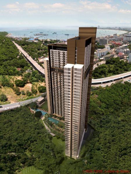 Pattaya / Süden: Wohnen in Toplage mit Panoramablick - am Fuße des Pratumnak Hügels und absoluter City-Nähe (von 27  62 qm) 