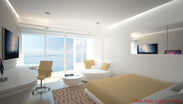 Schlafzimmer Meerblick