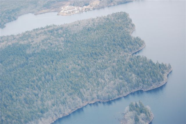 Immobilien Kanada Luftaufnahme 2 Salmon Lake