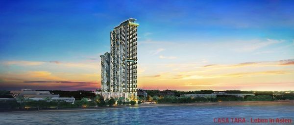 Pattaya / Jomtien: High - Rise - Luxuswohnen am Strand von Jomtien, Appartements von 29 bis 80 qm 