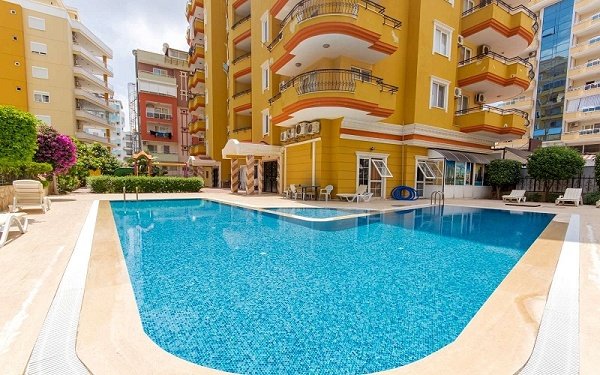 Mahmutlar: 1074 Moderne 3 Zimmer Wohnung in Alanya Mahmutlar mit  Pool 