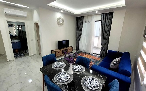 Mahmutlar: Türkei, Alanya. Möbl. 2 Zi. Wohnung, Dringender Verkauf. 1007  