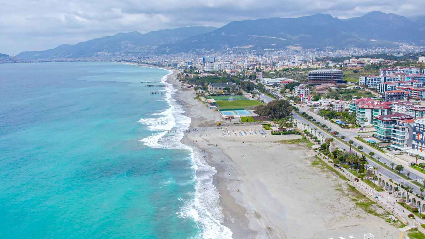 Alanya Kestel: 1+1 Wohnung zum Verkauf in Alanya Kestel | 55 m² | Voll möbliert | 100 m zum Meer 