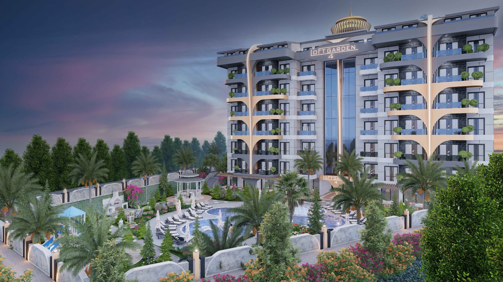 1+1 Wohnung Gazipasa 19 1+1 Wohnung Gazipasa 19