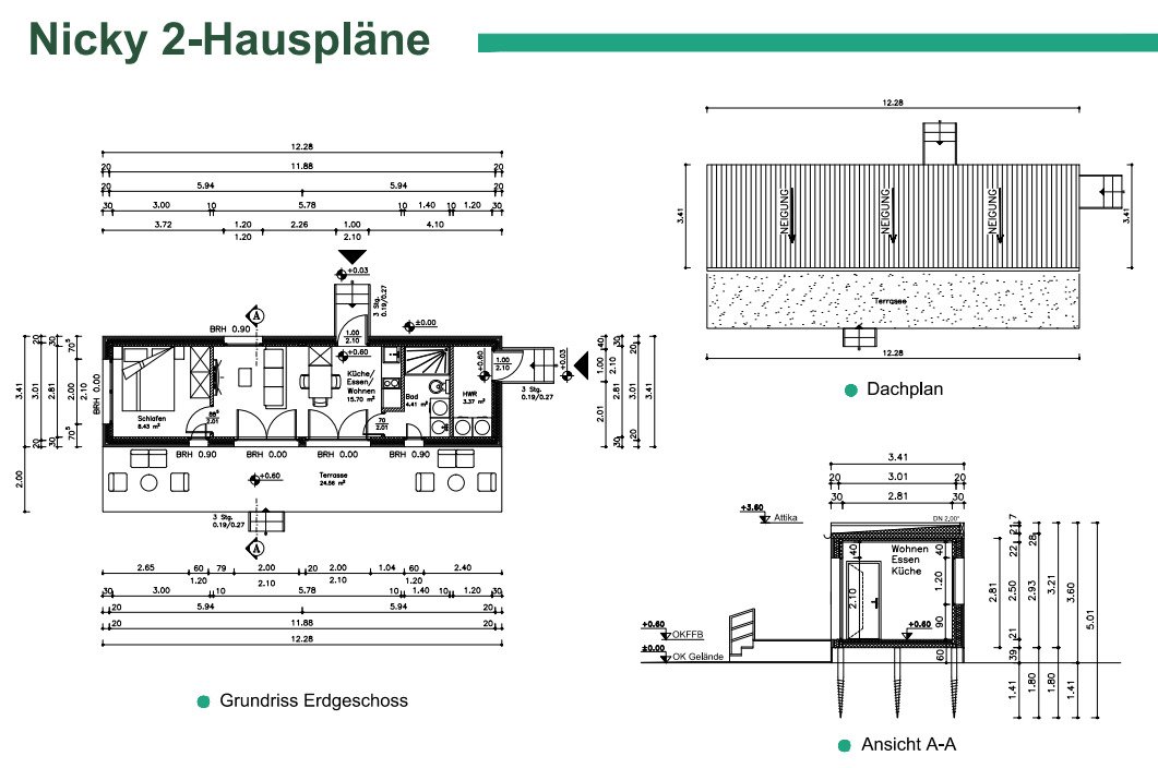 Modulhaus-Serie “NICKY” Modulhaus-Serie “NICKY”