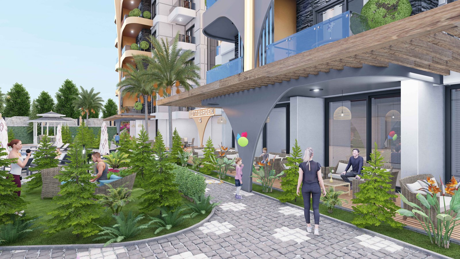 1+1 Wohnung Gazipasa 18 1+1 Wohnung Gazipasa 18