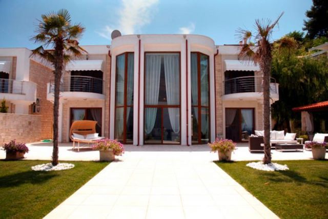 Kruopigi Chalkidiki: Super Villas vor dem Strand in Kruopigi Chalkidiki 