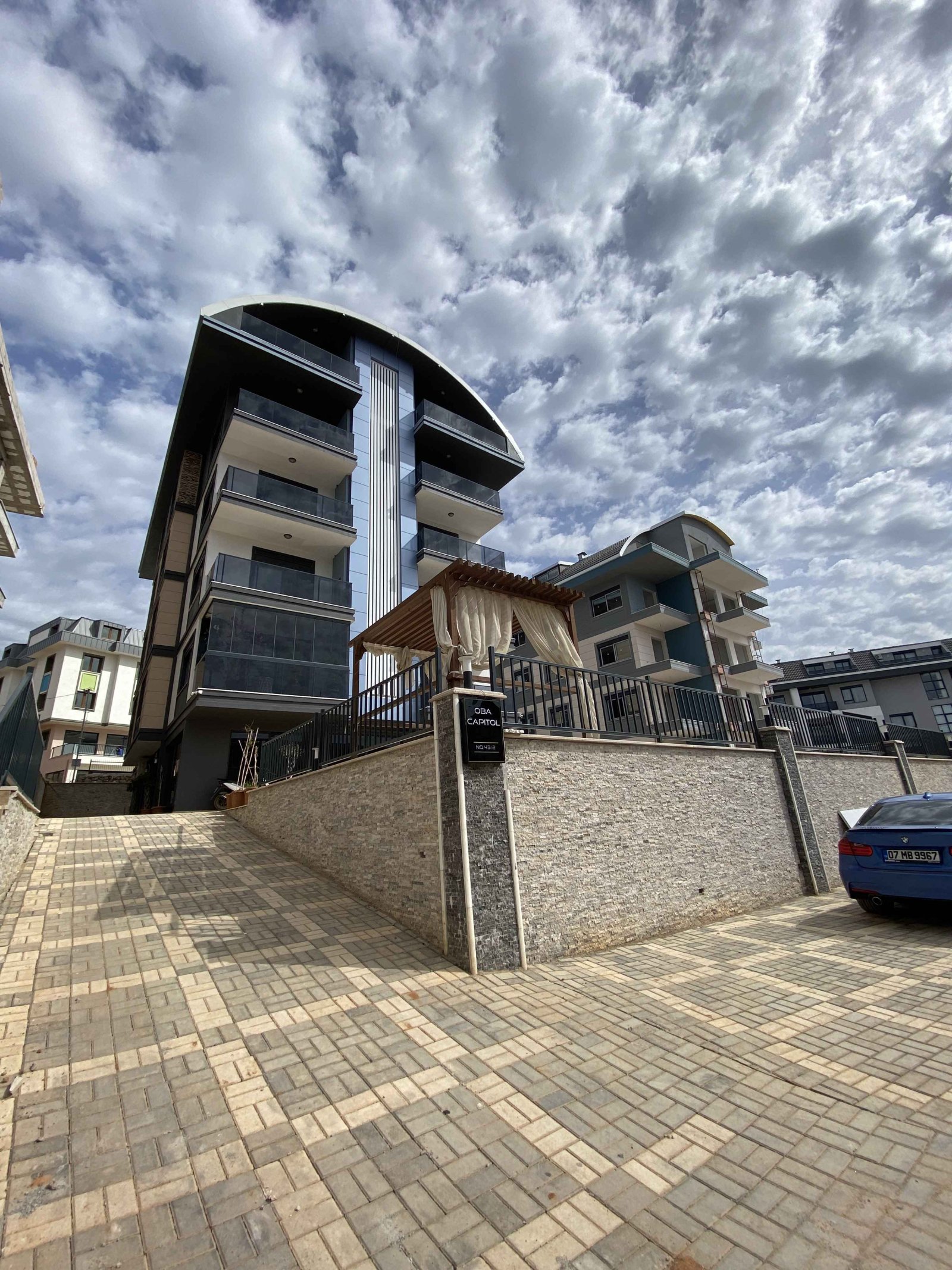 1+1 Wohnung in Oba 23