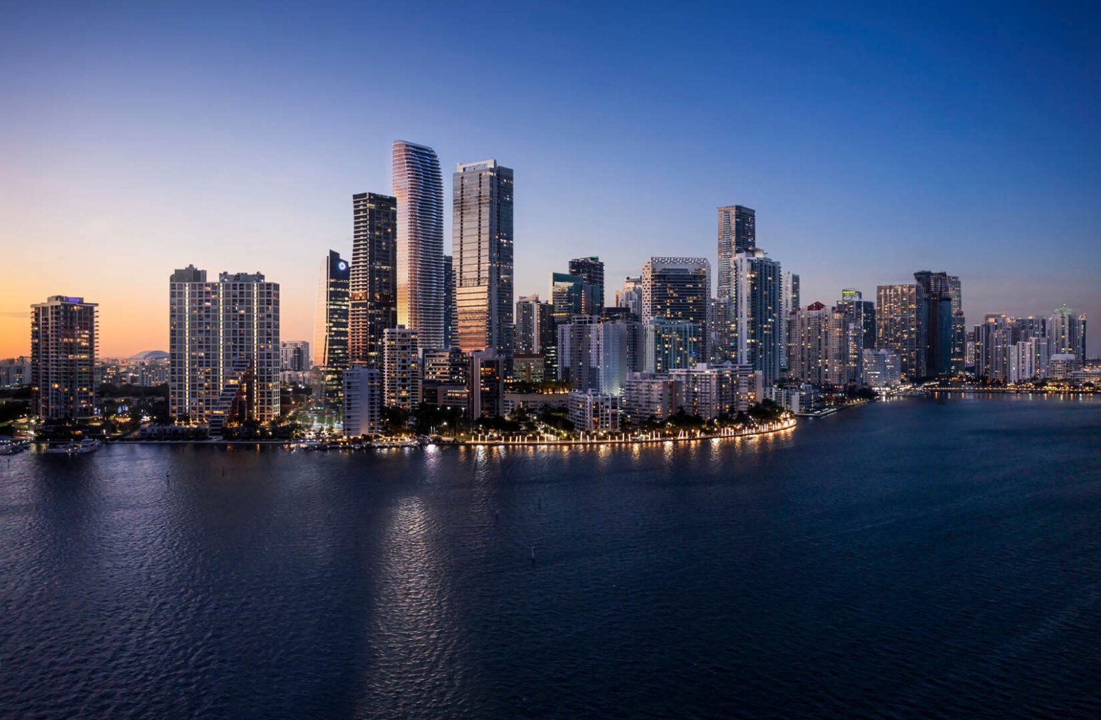 Brickell Ave, Miami, FL, USA: Brickell Ave, Miami, FL, USA: