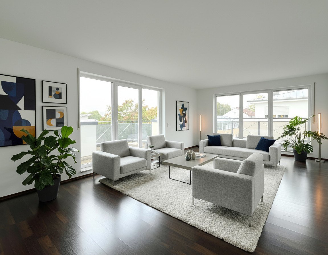 Bad Soden: Über den Dächern Bad Sodens 