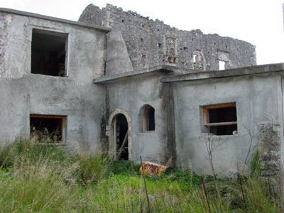 Zentral-Kreta: Teilrenoviertes 500 Jahre altes Steinhaus in Vizari, Suedwestkreta 