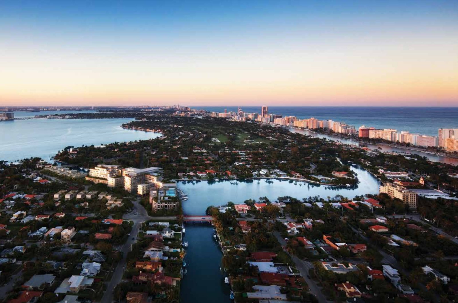 Exklusive Luxusresidenzen mit Yachthafen und Spa in Miami Beach