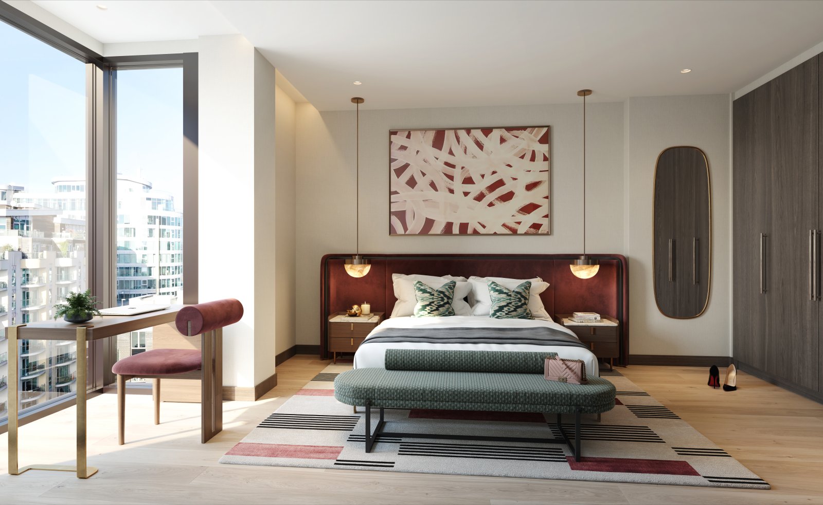 HILight 1 Bed Apt Master Bedroom FINAL AR HILight 1 Bed Apt Master Bedroom FINAL AR