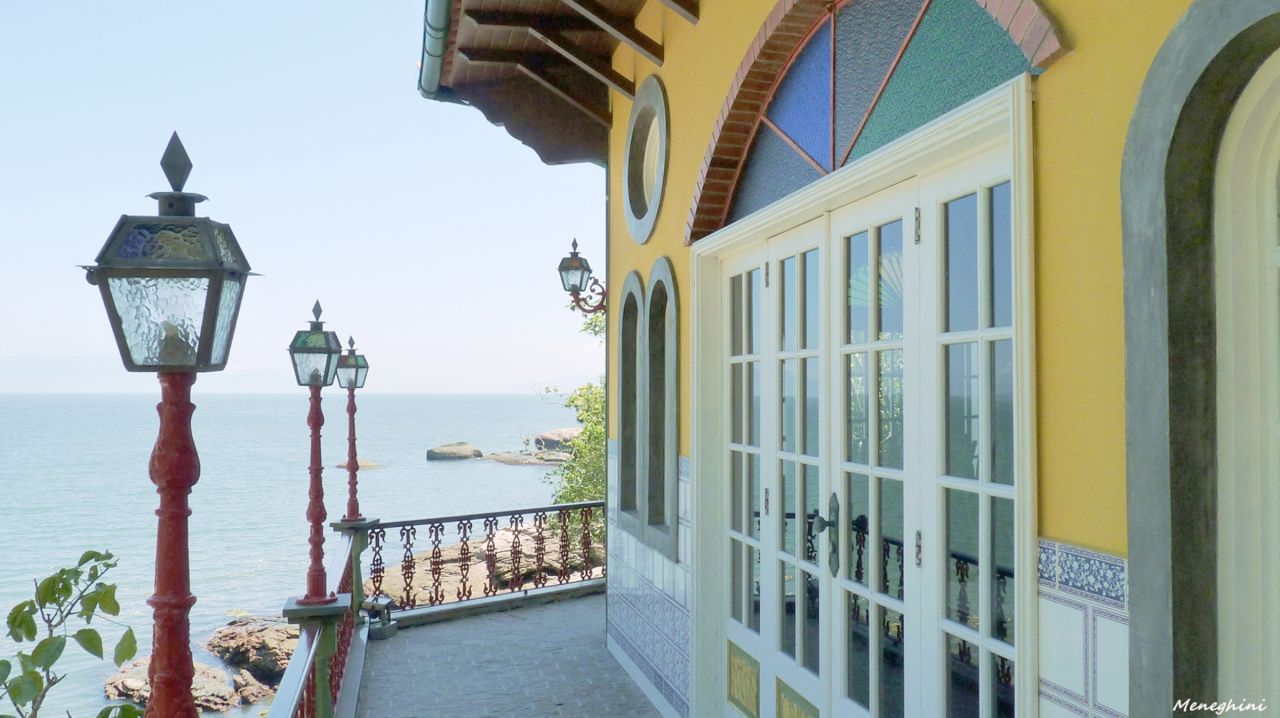 -Varanda do Restaurante Mangaratiba - Ilha do Bernardo -Varanda do Restaurante Mangaratiba - Ilha do Bernardo