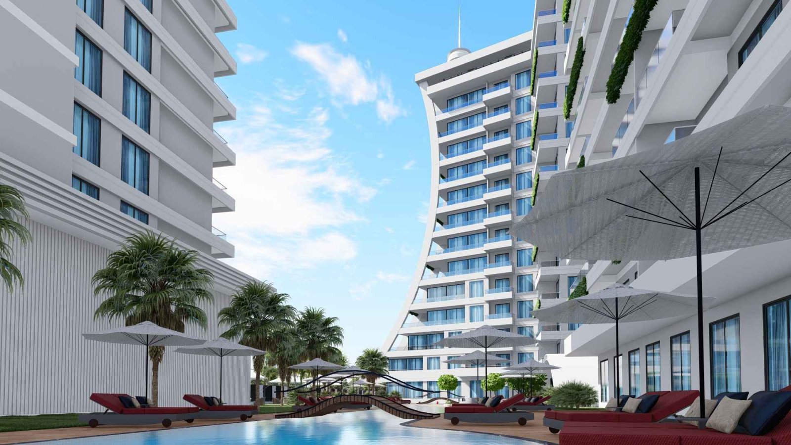 Alanya Mahmutlar: 1+1 Apartment for Sale in Alanya Mahmutlar | 58 m² | Luxury Complex 